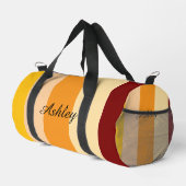 Customized Name Colourful Stylish Modern Elegant  Duffle Bag (Rechte Ecke)