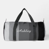 Customized Name Colourful Stylish Modern Elegant Duffle Bag (Rückseite)
