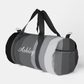 Customized Name Colourful Stylish Modern Elegant Duffle Bag (Rechte Ecke)