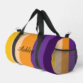 Customized Name Colourful Stylish Modern Elegant Duffle Bag (Rechte Ecke)