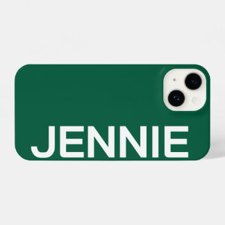 Customized Name Stylish Elegant Modern Minimal  iPhone 14 Hülle