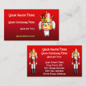 Customized Nutcracker King Cartoon Visitenkarte (Vorne/Hinten)