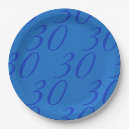 Customized Paper Plates for Birthday, Wedding Pappteller