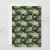 Customized Peonies Inspired Women Birthday Einladung (Rückseite)