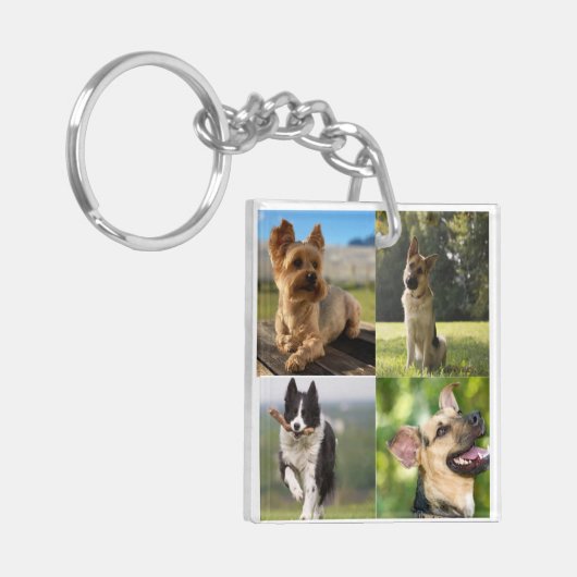 Customized pet keychain schlüsselanhänger (Vorderseite links)