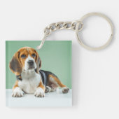 Customized pet keychain schlüsselanhänger (Rückseite)