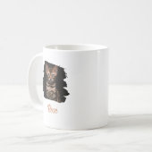 Customized pet photo with name kaffeetasse (Vorderseite Links)