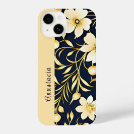 Customized Phone Case Floral Design iPhone 14 Hülle