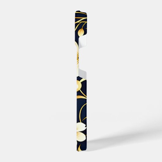 Customized Phone Case Floral Design iPhone Hülle (Linke Seite)