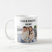 Customized photo mug for dad, personalized photo  kaffeetasse (Links)