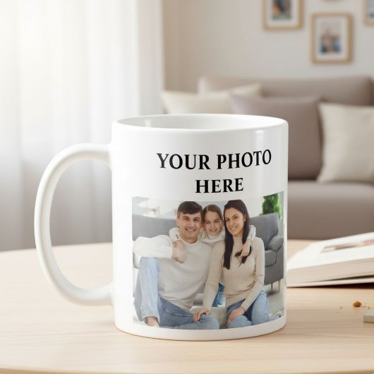 Customized photo mug for dad, personalized photo  kaffeetasse
