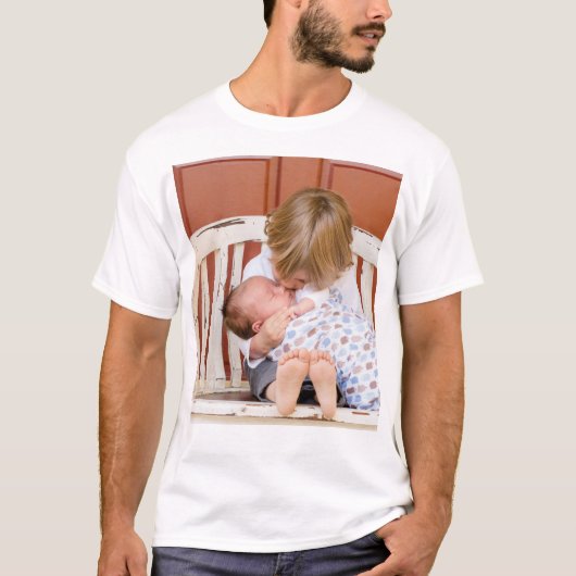 Customized Photo Personalized T-Shirt (Vorderseite)