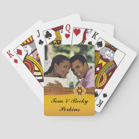 Customized Photo Playing Cards Spielkarten (Rückseite)