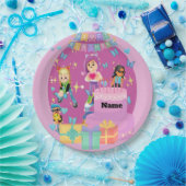 Customized PKXD Style Happy Birthday Paper Plate Pappteller (Party)