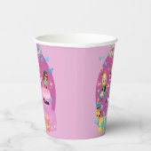 Customized PKXD Style Happy Birthday  Pappbecher (Rechts)