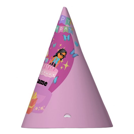 Customized PKXD Style Happy Birthday Partyhütchen (Rechts)