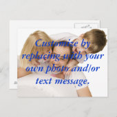Customized Postcard Postkarte (Vorne/Hinten)