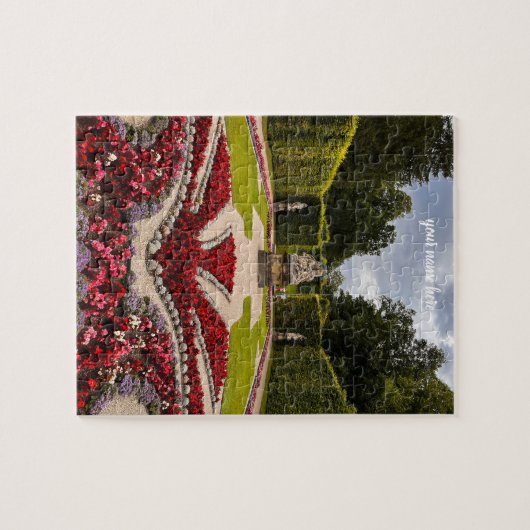 Customized Puzzle of Linderhof Palace, Germany (Horizontal)