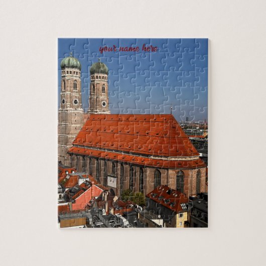 Customized Puzzle of Munich Germany (Vertikal)