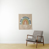 Customized Rainbow Rug with Name – Room Decor Wandteppich (Beispiel)