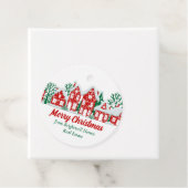 Customized Real Estate Company Christmas Party Geschenkanhänger (Beispiel)