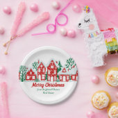 Customized Real Estate Company Christmas Party Pappteller (Party)