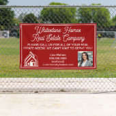 Customized Red Real Estate Company Marketing Banner (Insitu)