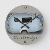 Customized Runde Wanduhr (Vorderseite)