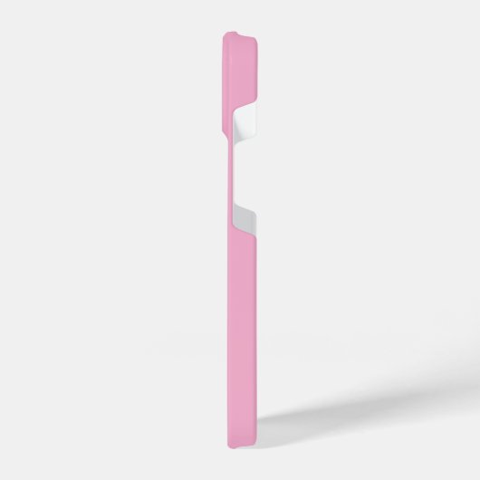 Customized Simple Stylish Modern Minimal Monogram  iPhone Hülle (Linke Seite)