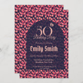 Customized Tulip Flower Party Einladung (Vorne/Hinten)