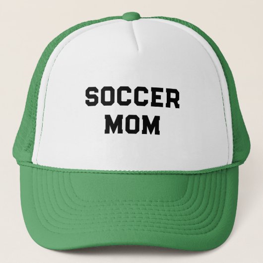Customized Visor Cap for Soccer Day, Personalized  Truckerkappe (Vorderseite)