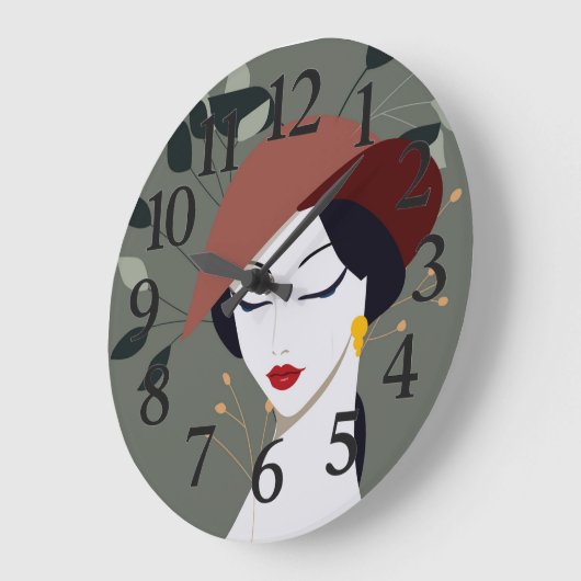 Customized wall clock for home große wanduhr (Winkel)