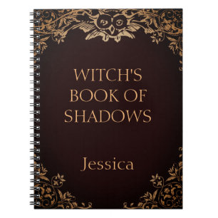 Customized Wicca Book Of Shadows Notebook Notizblock
