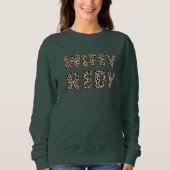 Customized Wifey T-Shirt Sweatshirt (Vorderseite)
