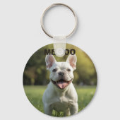 Customized with 2 and text schlüsselanhänger (Rückseite)