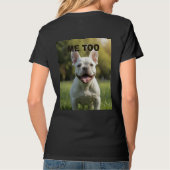 Customized with 2 and text T-Shirt (Rückseite)