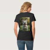 Customized with 2 and text T-Shirt (Rückseite Vollansicht)