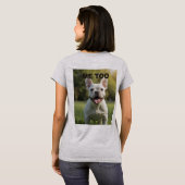 Customized with 2 and text T-Shirt (Schwarz voll)