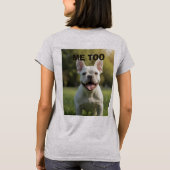 Customized with 2 and text T-Shirt (Rückseite)