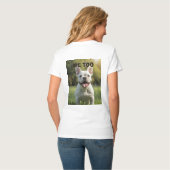 Customized with 2 and text T-Shirt (Rückseite Vollansicht)