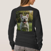 Customized with 2 and text T-Shirt (Rückseite)