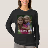 Customized with 2 and text T-Shirt (Vorderseite)
