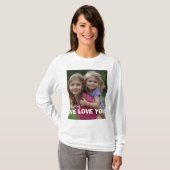 Customized with 2 and text T-Shirt (Vorne ganz)