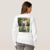 Customized with 2 and text T-Shirt (Schwarz voll)