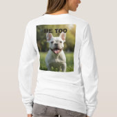 Customized with 2 and text T-Shirt (Rückseite)