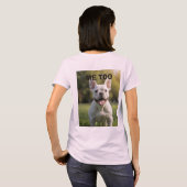 Customized with 2 and text T-Shirt (Schwarz voll)