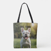 Customized with 2 and text tasche (Rückseite)