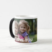 Customized with 2 and text verwandlungstasse (Vorderseite Links)