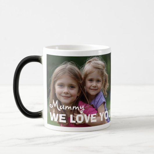 Customized with 2 and text verwandlungstasse (Links)