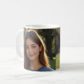 Customized with two photos kaffeetasse (Vorderseite Links)